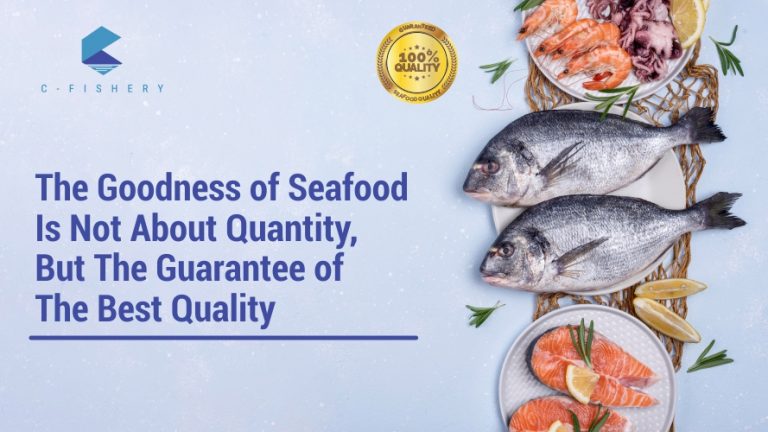The Goodness of Seafood Is Not About Quantity, But The Guarantee of The Best Quality