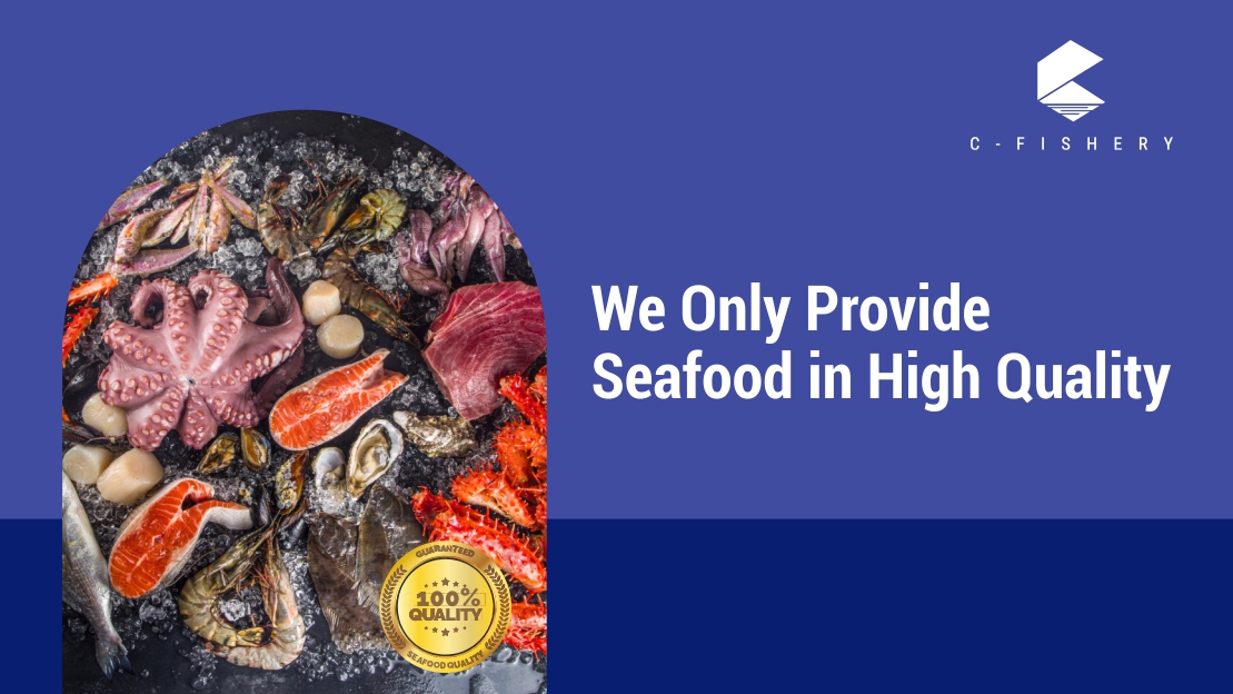 We Only Provide Seafood in High Quality