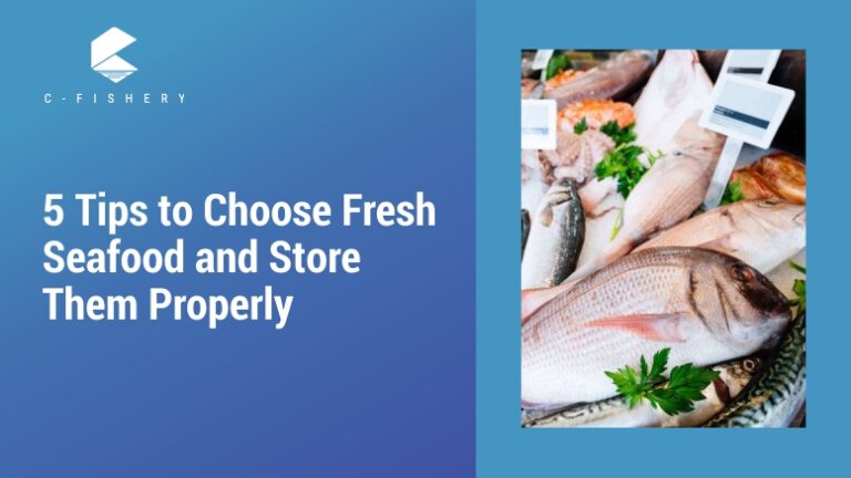 5 Tips to Choose Fresh Seafood and Store Them Properly