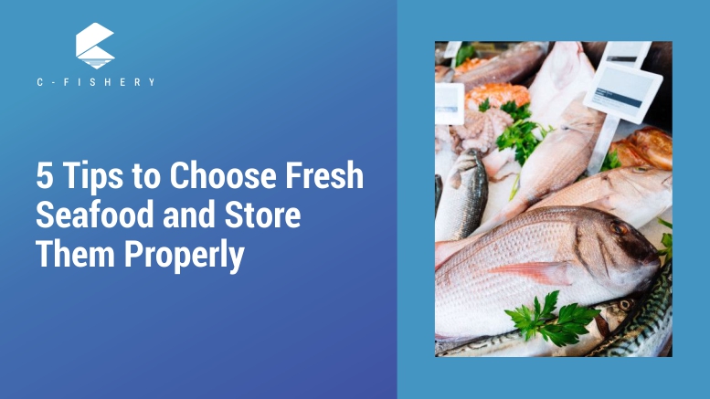 5 Tips to Choose Fresh Seafood and Store Them Properly - C-Fishery