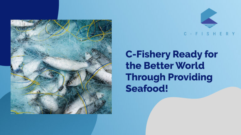 C-Fishery Ready for The Better World Through Providing Seafood!